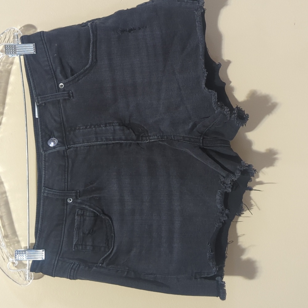 Time and True High Rise Cut off Shirts Size 12
